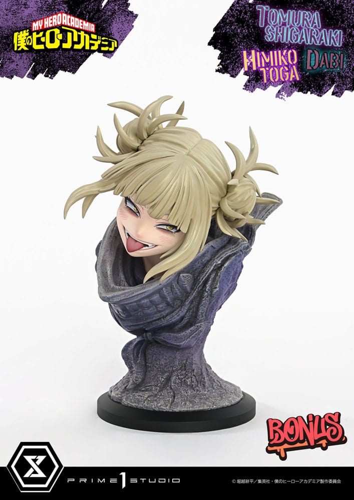 My Hero Academia Statue Ultimate Premium Masterline Tomura Tomura Shigaraki, Dabi & Himiko Toga Deluxe Bonus Version 69 cm