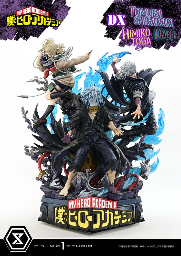 My Hero Academia Statue Ultimate Premium Masterline Tomura Tomura Shigaraki, Dabi & Himiko Toga Deluxe Bonus Version 69 cm
