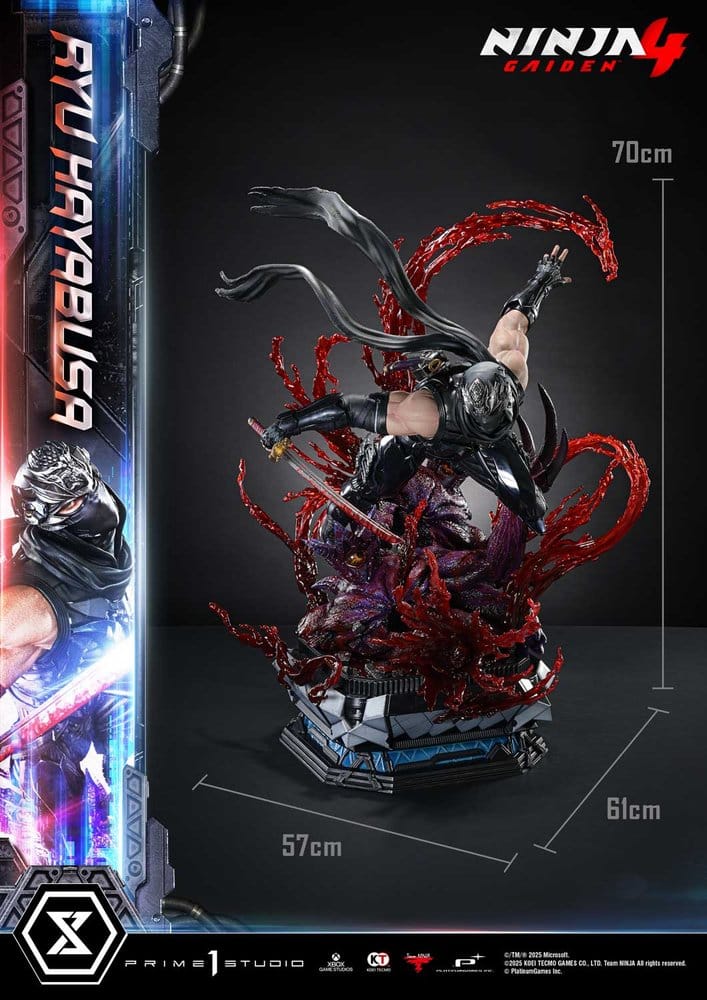 Ninja Gaiden 4 Ultimate Premium Masterline Series Statue 1/4 Ryu Hayabusa Deluxe Version 70 cm