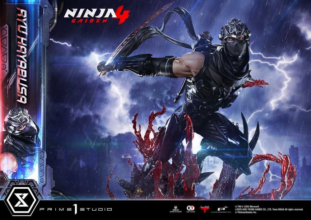 Ninja Gaiden 4 Ultimate Premium Masterline Series Statue 1/4 Ryu Hayabusa Deluxe Version 70 cm