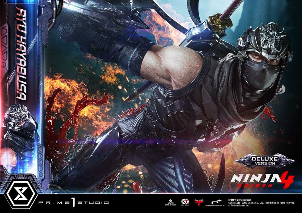 Ninja Gaiden 4 Ultimate Premium Masterline Series Statue 1/4 Ryu Hayabusa Deluxe Bonus Version 70 cm