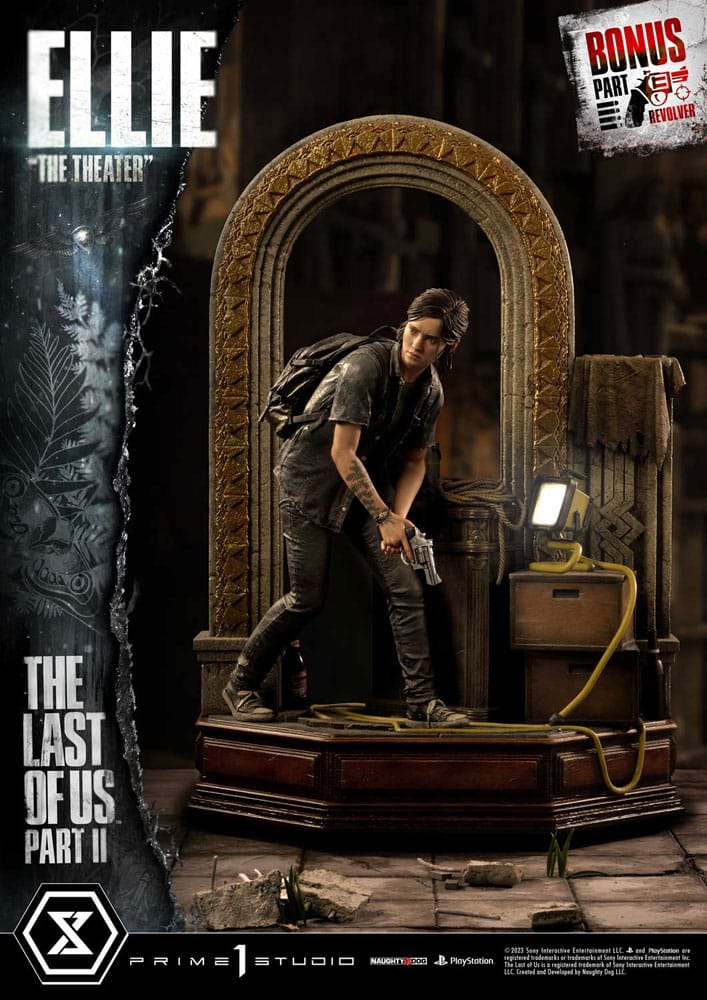 Statua The Last of Us Part II Ultimate Premium Masterline Series 1/4 Ellie "The Theater" Versione Bonus 58 cm