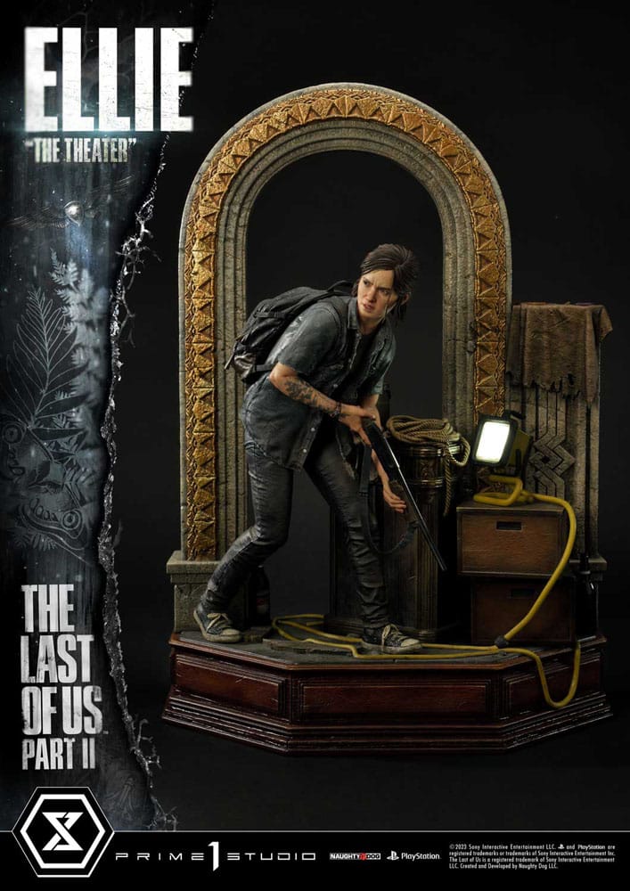Statua The Last of Us Part II Ultimate Premium Masterline Series 1/4 Ellie "The Theater" Versione Bonus 58 cm