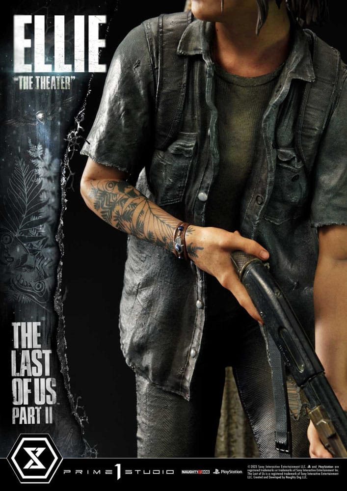 Statua The Last of Us Part II Ultimate Premium Masterline Series 1/4 Ellie "The Theater" Versione Bonus 58 cm