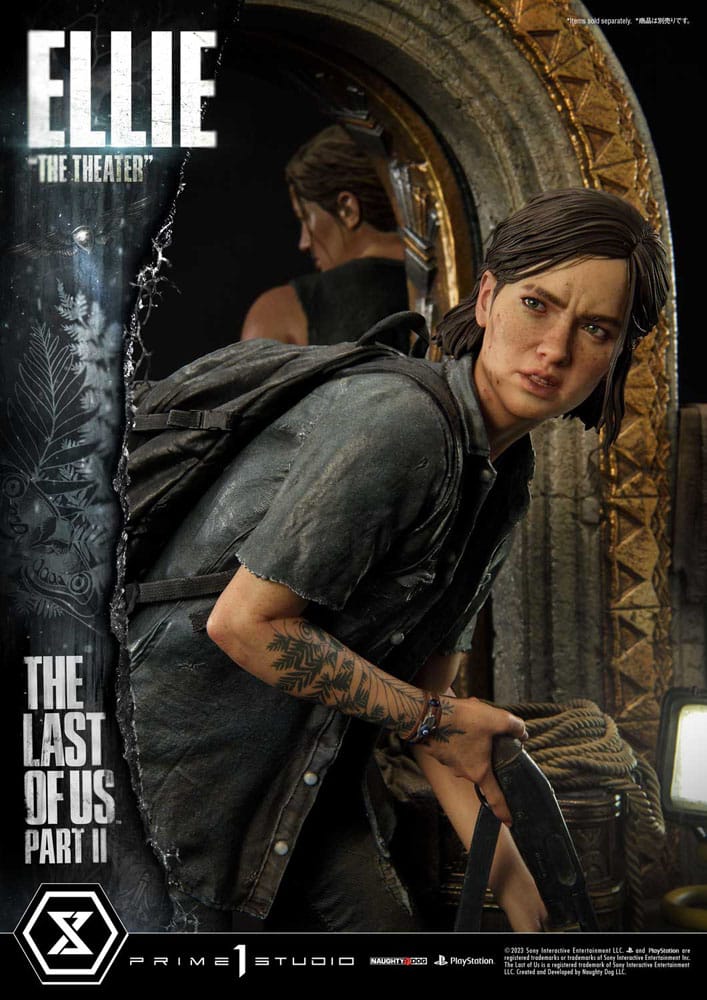 Statua The Last of Us Part II Ultimate Premium Masterline Series 1/4 Ellie "The Theater" Versione Bonus 58 cm