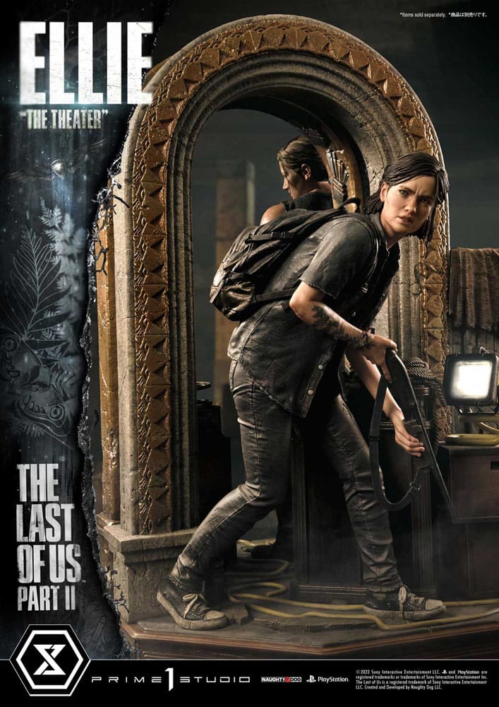 Statua The Last of Us Part II Ultimate Premium Masterline Series 1/4 Ellie "The Theater" Versione Bonus 58 cm