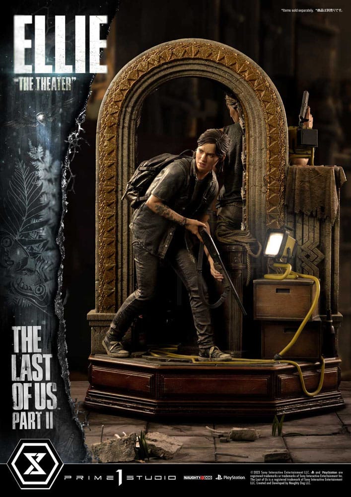 Statua The Last of Us Part II Ultimate Premium Masterline Series 1/4 Ellie "The Theater" Versione Bonus 58 cm