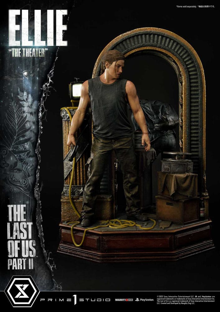 Statua The Last of Us Part II Ultimate Premium Masterline Series 1/4 Ellie "The Theater" Versione Bonus 58 cm