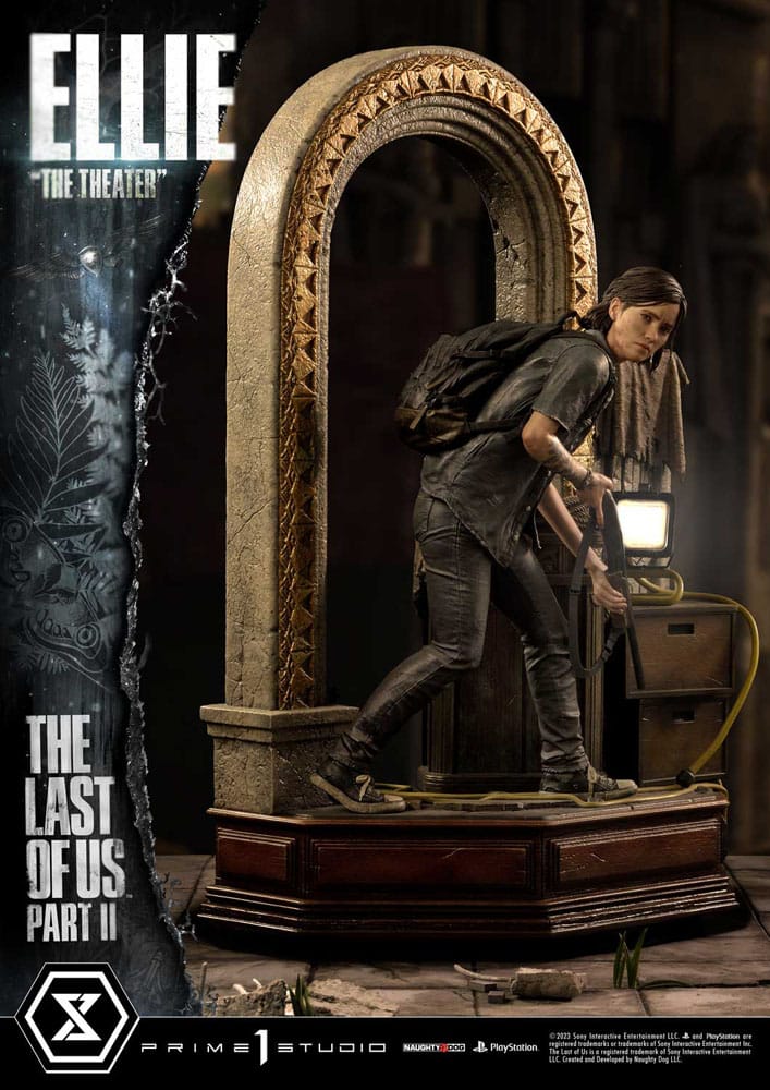Statua The Last of Us Part II Ultimate Premium Masterline Series 1/4 Ellie "The Theater" Versione Bonus 58 cm