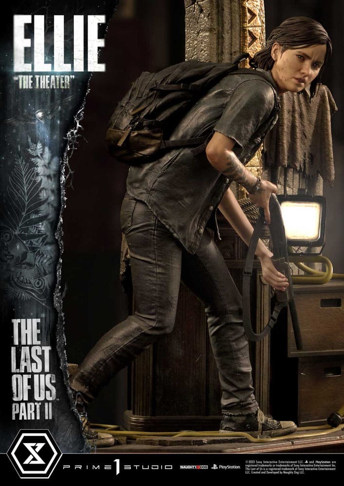 Statua The Last of Us Part II Ultimate Premium Masterline Series 1/4 Ellie "The Theater" Versione Bonus 58 cm