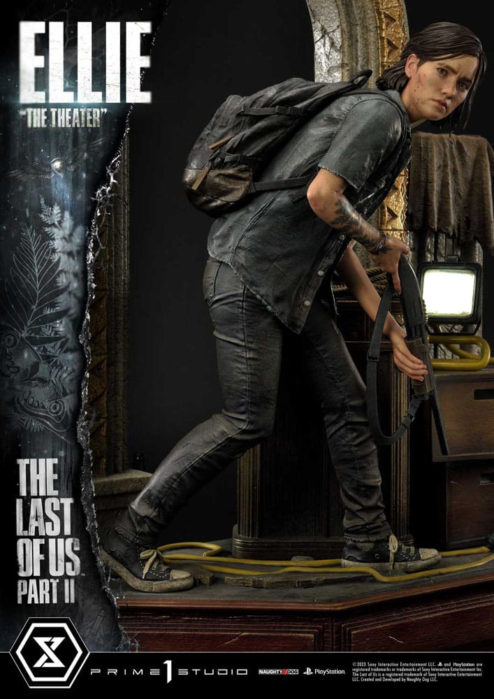 Statua The Last of Us Part II Ultimate Premium Masterline Series 1/4 Ellie "The Theater" Versione Bonus 58 cm