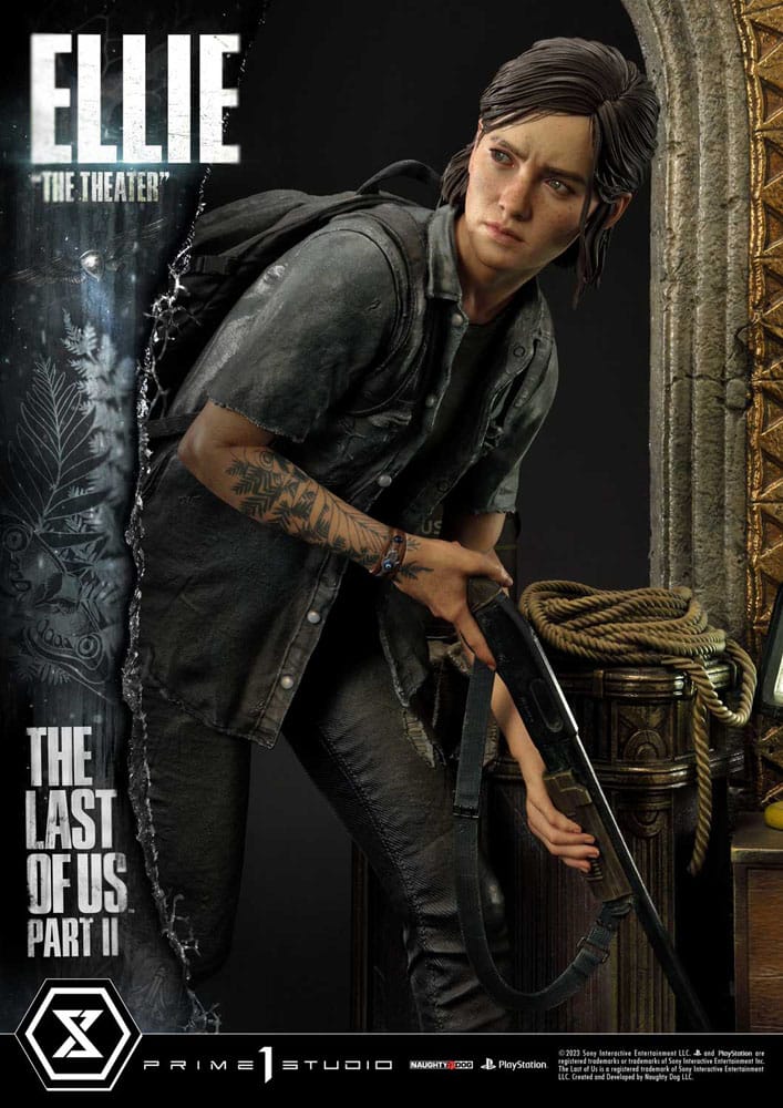 Statua The Last of Us Part II Ultimate Premium Masterline Series 1/4 Ellie "The Theater" Versione Bonus 58 cm