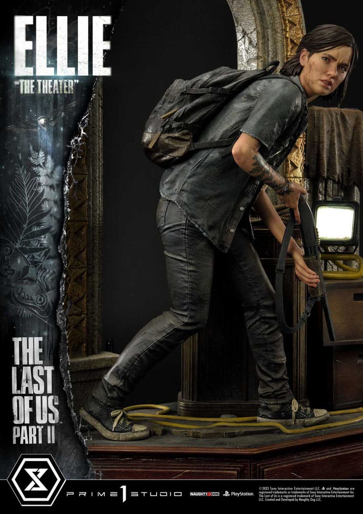 Statua The Last of Us Part II Ultimate Premium Masterline Series 1/4 Ellie "The Theater" Versione Bonus 58 cm