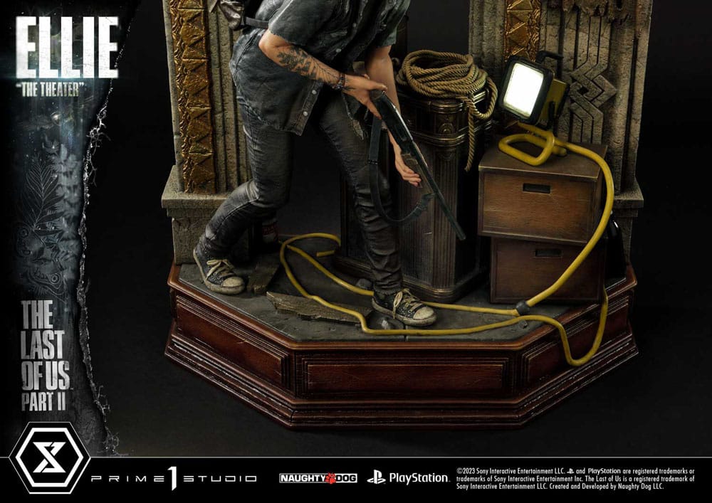 Statua The Last of Us Part II Ultimate Premium Masterline Series 1/4 Ellie "The Theater" Versione Bonus 58 cm