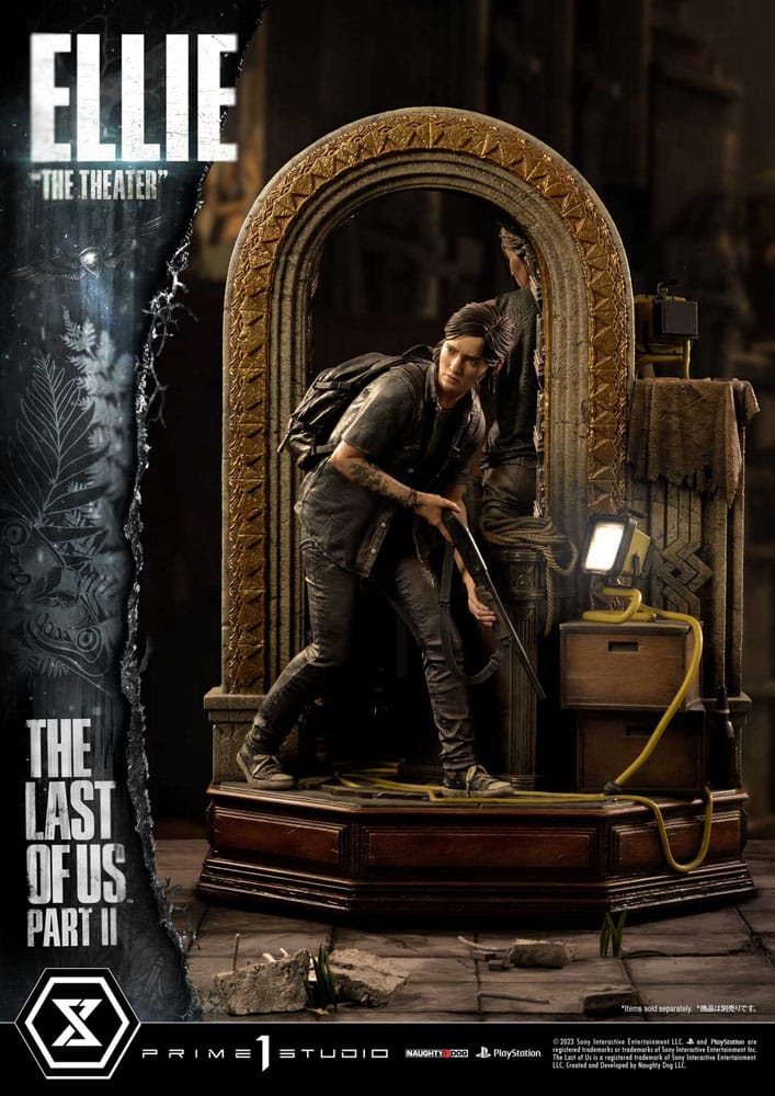 Statua The Last of Us Part II Ultimate Premium Masterline Series 1/4 Ellie "The Theater" Versione Bonus 58 cm