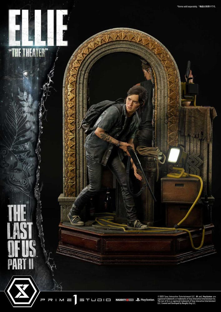 Statua The Last of Us Part II Ultimate Premium Masterline Series 1/4 Ellie "The Theater" Versione Bonus 58 cm
