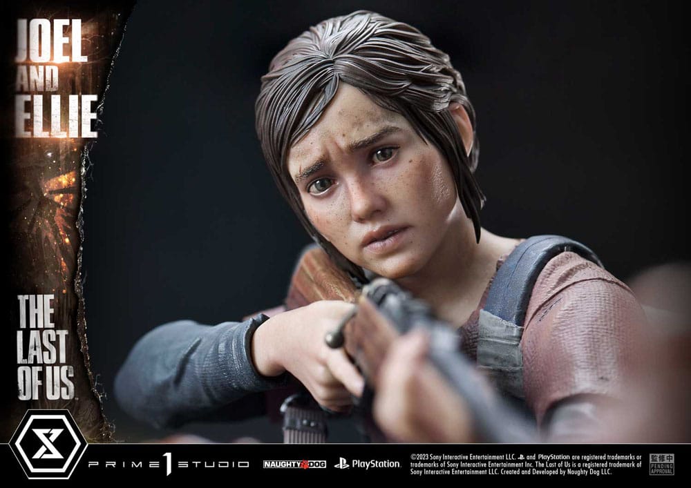 The Last of Us Part I Ultimate Premium Masterline Series Statue Joel &amp; Ellie Deluxe Version (The Last of Us Part I) 73 cm