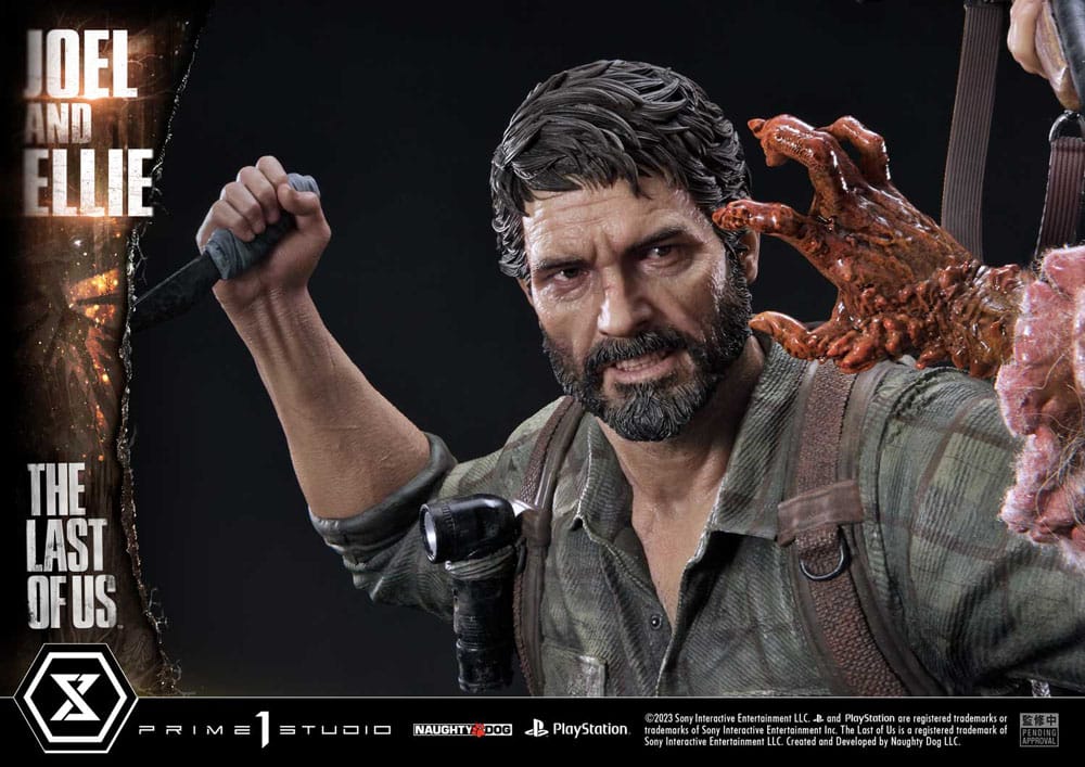 The Last of Us Part I Ultimate Premium Masterline Series Statue Joel &amp; Ellie Deluxe Version (The Last of Us Part I) 73 cm