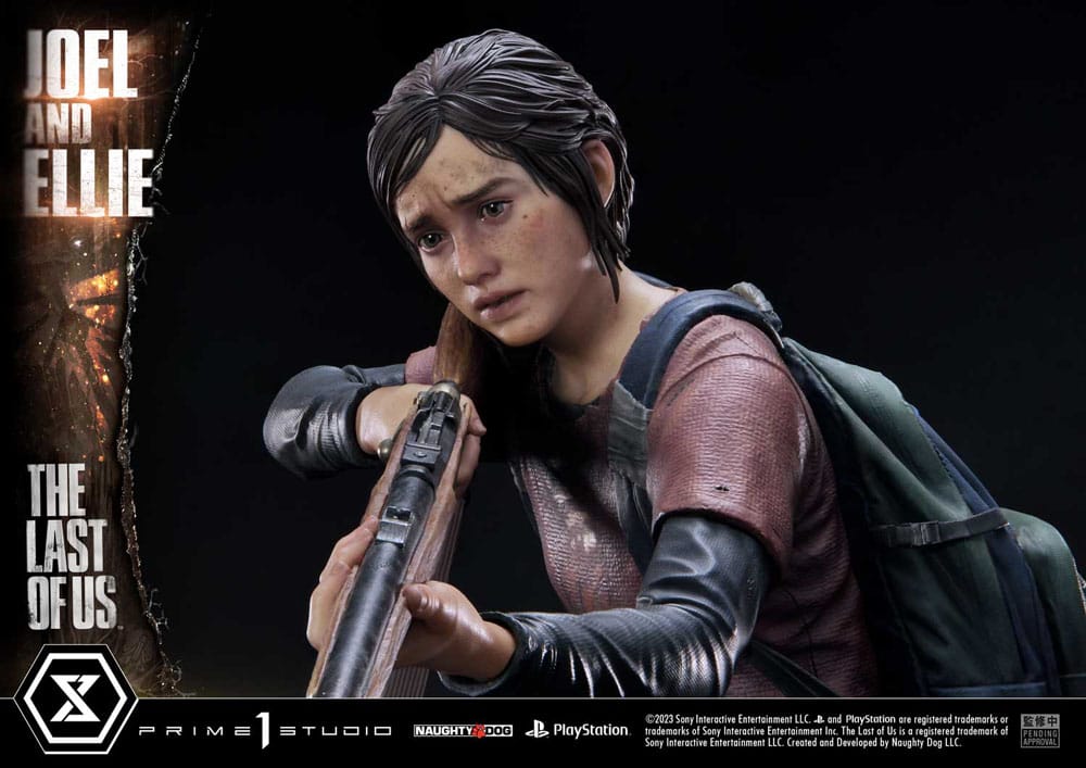 The Last of Us Part I Ultimate Premium Masterline Series Statue Joel &amp; Ellie Deluxe Version (The Last of Us Part I) 73 cm