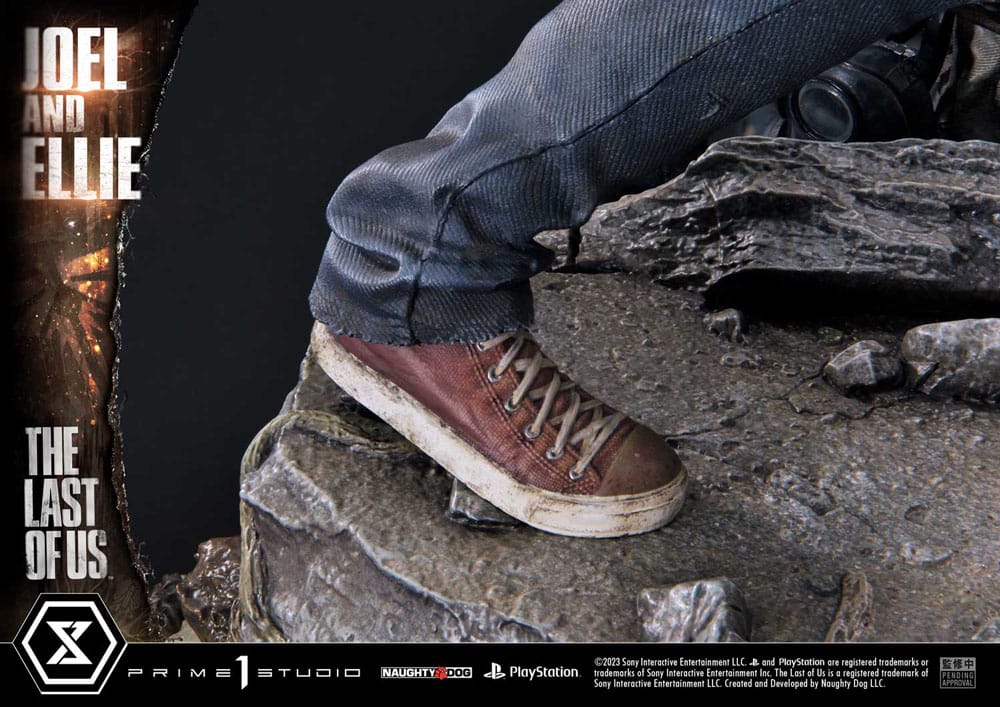 The Last of Us Part I Ultimate Premium Masterline Series Statue Joel &amp; Ellie Deluxe Version (The Last of Us Part I) 73 cm