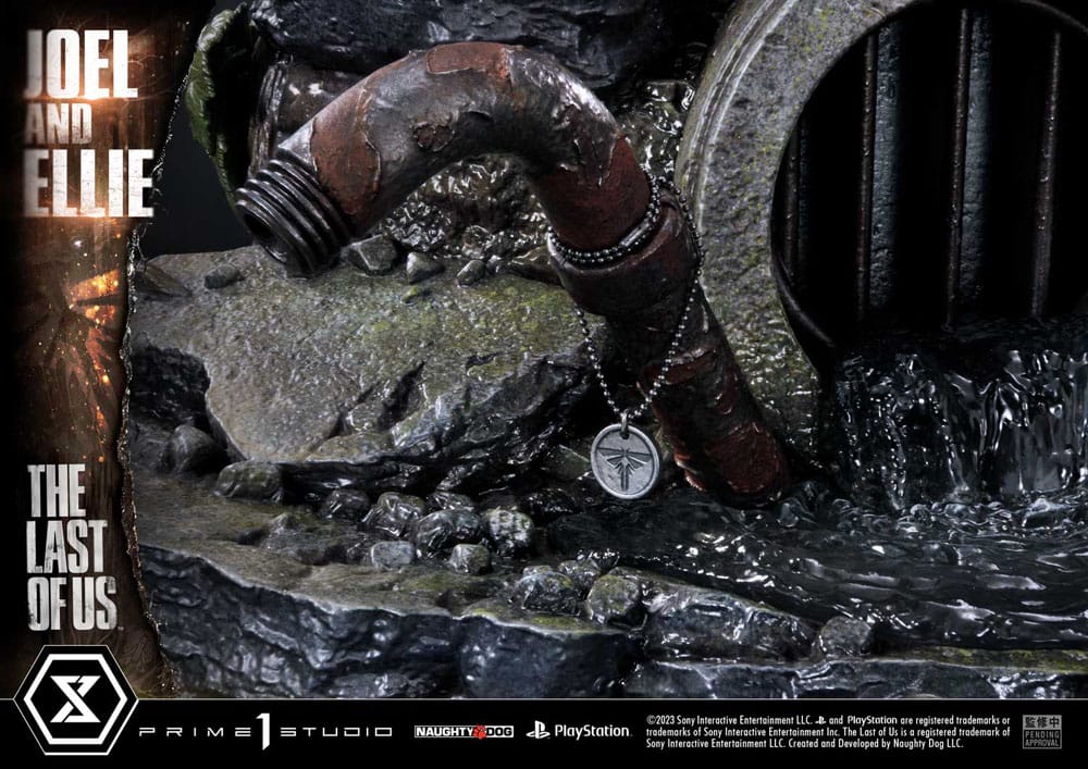 The Last of Us Part I Ultimate Premium Masterline Series Statue Joel &amp; Ellie Deluxe Version (The Last of Us Part I) 73 cm