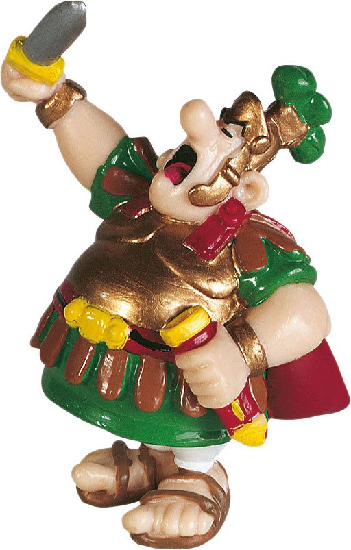 Asterix Figurina Il centurione con la sua spada 8 cm