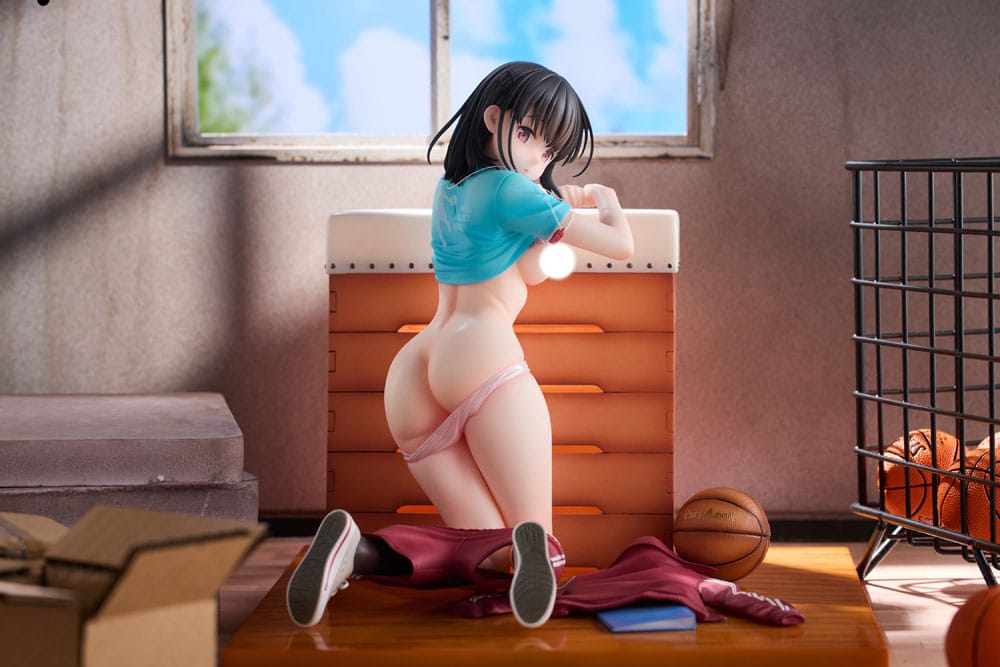 Statua originale in PVC 1/6 di Rika Koiwai illustrata da Asami Sekiya, 19 cm