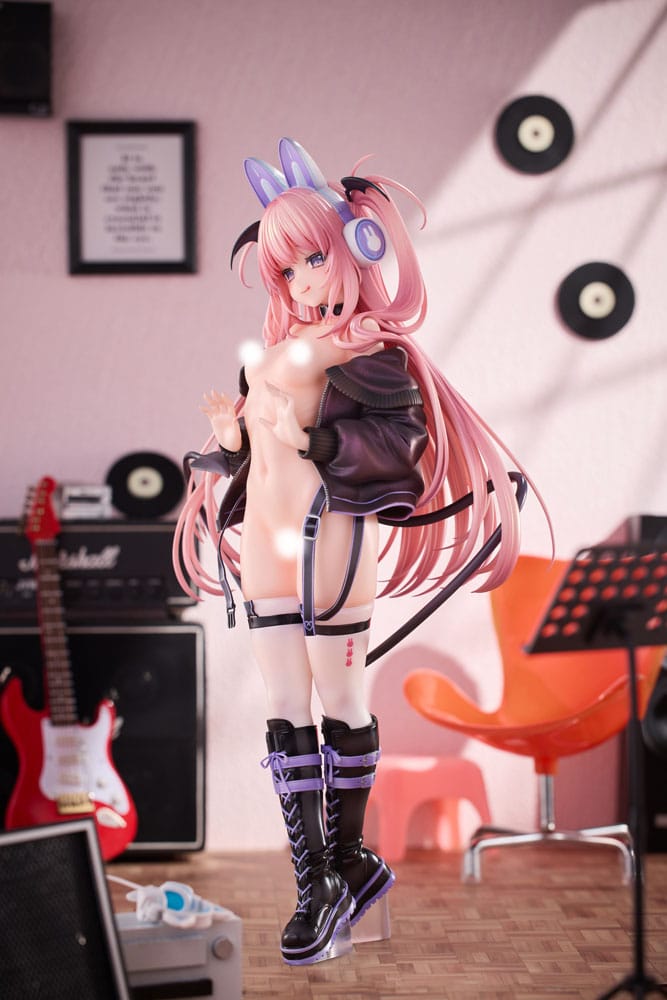 Original Character PVC Statue 1/6 Usamimi Headphone Lulumu Illustrated by Tamano Kedama 32 cm