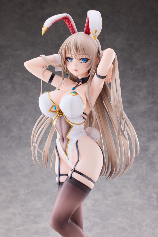 Original Character PVC Statue 1/4 White Bunny Onee-san Illustrated by sakiyamama 43 cm