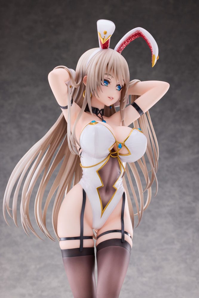 Original Character PVC Statue 1/4 White Bunny Onee-san Illustrated by sakiyamama 43 cm