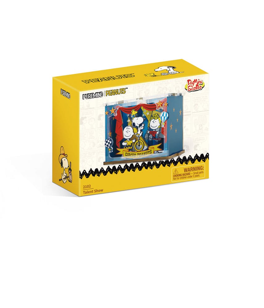 Peanuts Puremind DIY Construction Mini Scene Talent Show