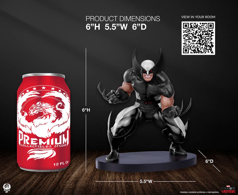 Marvel Gamerverse Classics PVC Statue 1/10 Wolverine (X-Force Edition) 15 cm