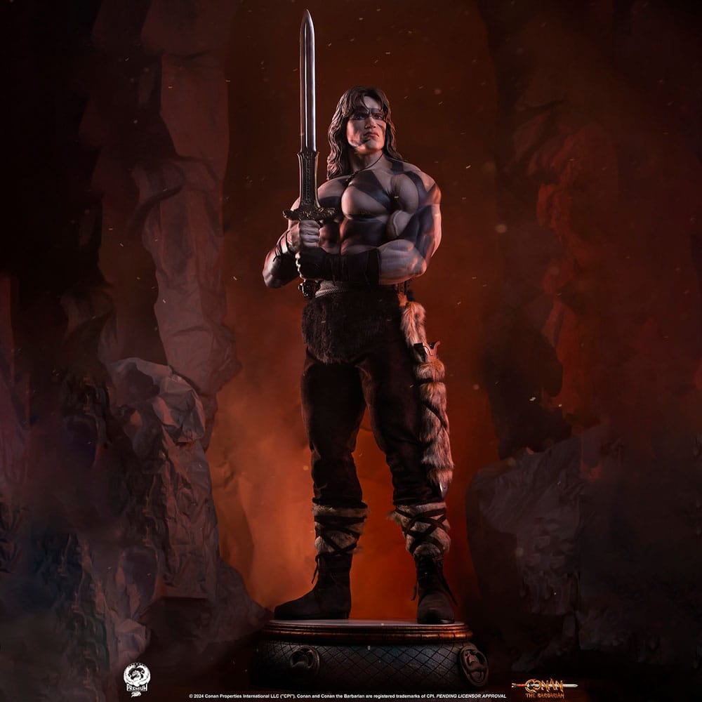 Conan the Barbarian Elite Series Statue 1/2 Conan Warpaint Edition 116 cm