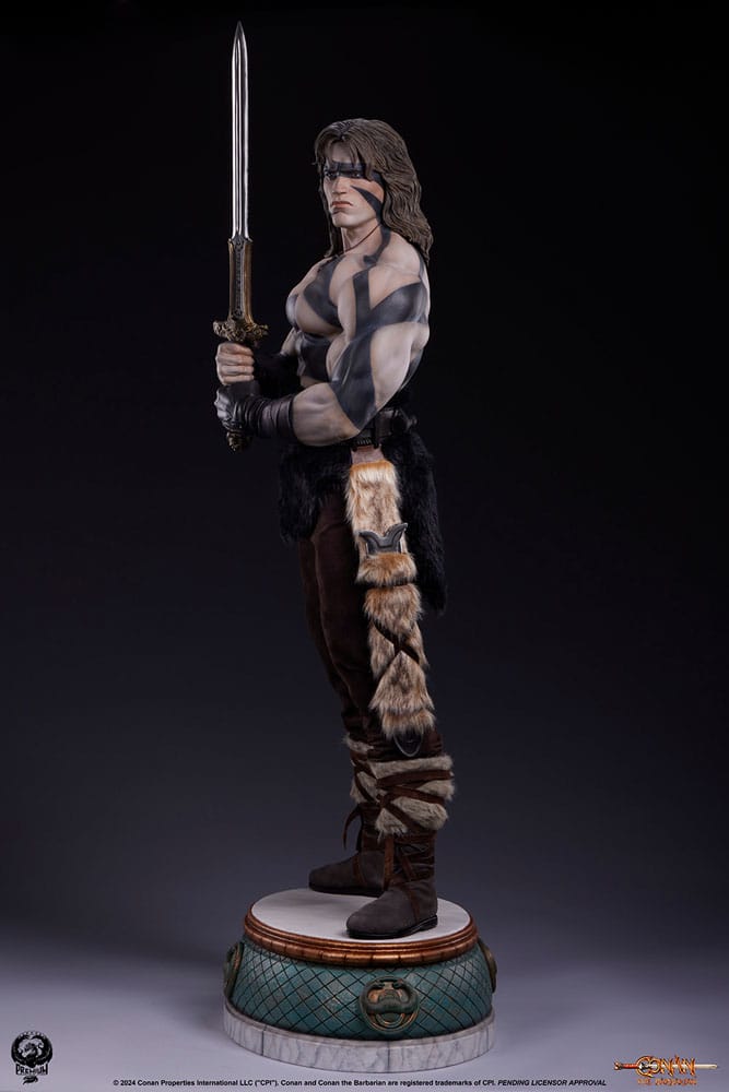 Conan the Barbarian Elite Series Statue 1/2 Conan Warpaint Edition 116 cm