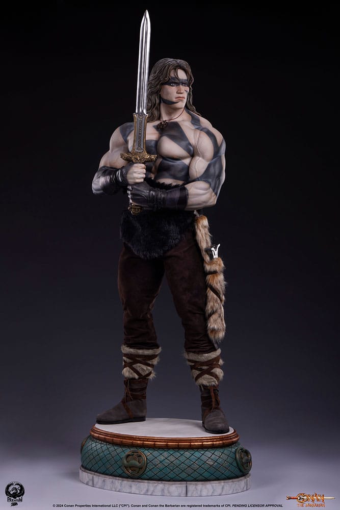 Conan the Barbarian Elite Series Statue 1/2 Conan Warpaint Edition 116 cm