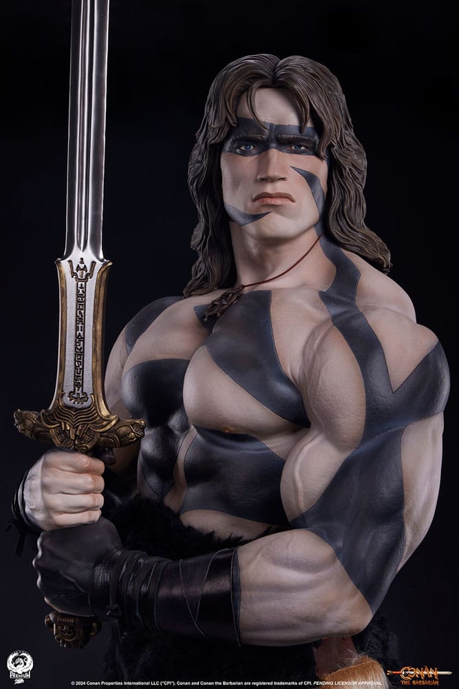 Conan the Barbarian Elite Series Statue 1/2 Conan Warpaint Edition 116 cm