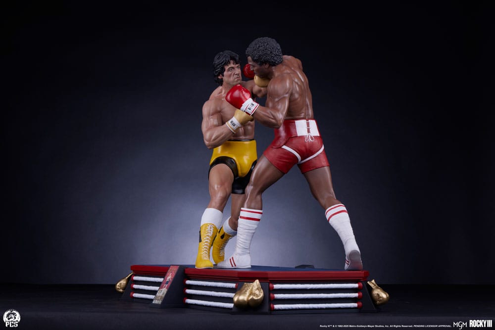 Rocky III Diorama 1/4 Statue Rocky Balboa &amp; Apollo Creed 48 cm