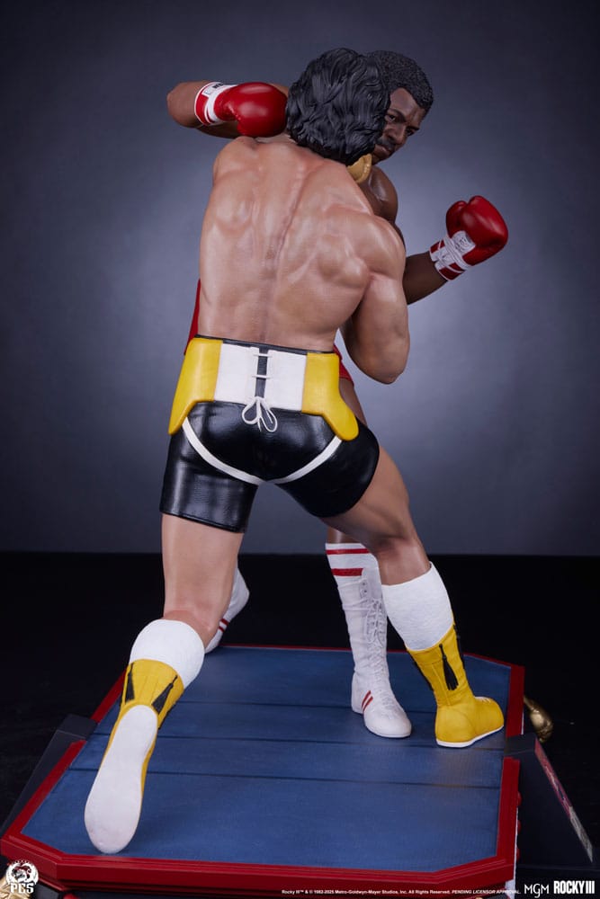 Rocky III Diorama 1/4 Statue Rocky Balboa &amp; Apollo Creed 48 cm