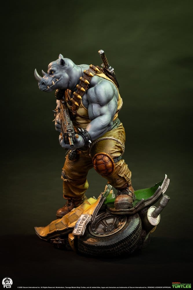 Teenage Mutant Ninja Turtles Legends Statue 1/3 Rocksteady 69 cm
