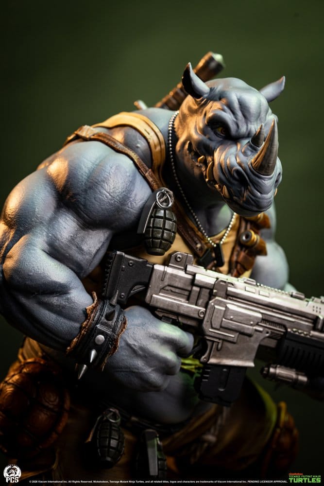 Teenage Mutant Ninja Turtles Legends Statue 1/3 Rocksteady 69 cm