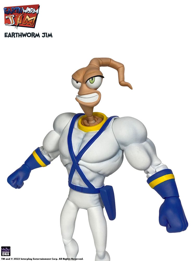 Earthworm Jim Accessory Pack Wave 1: Worm Body &amp; Jim Heads