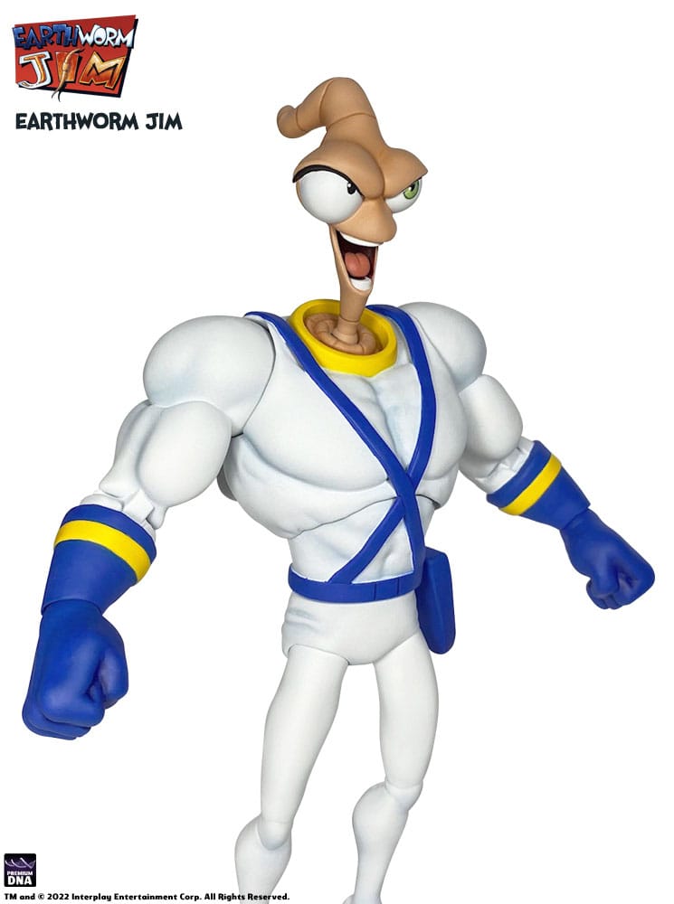 Earthworm Jim Accessory Pack Wave 1: Worm Body &amp; Jim Heads