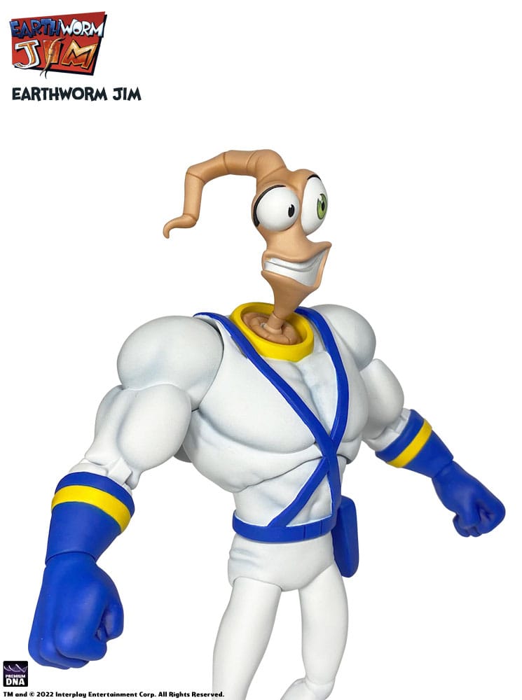 Earthworm Jim Accessory Pack Wave 1: Worm Body &amp; Jim Heads