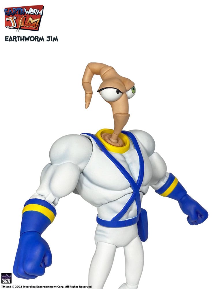 Earthworm Jim Accessory Pack Wave 1: Worm Body &amp; Jim Heads