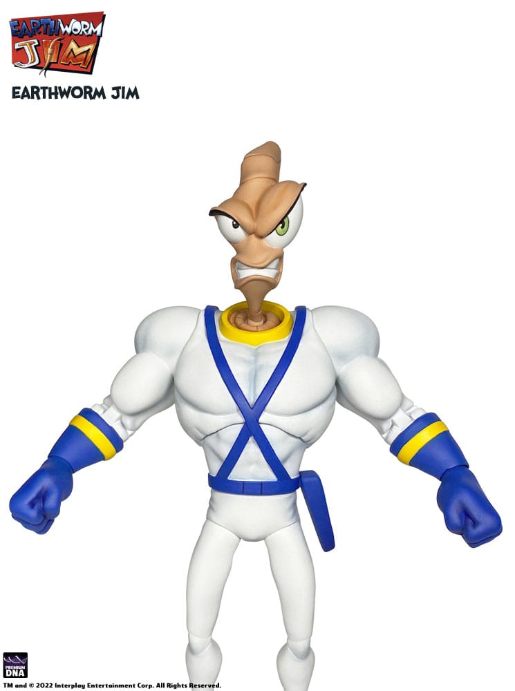 Earthworm Jim Accessory Pack Wave 1: Worm Body &amp; Jim Heads