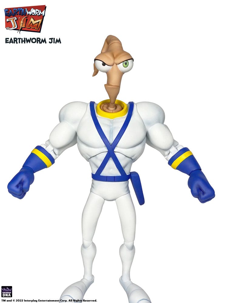 Earthworm Jim Accessory Pack Wave 1: Worm Body &amp; Jim Heads