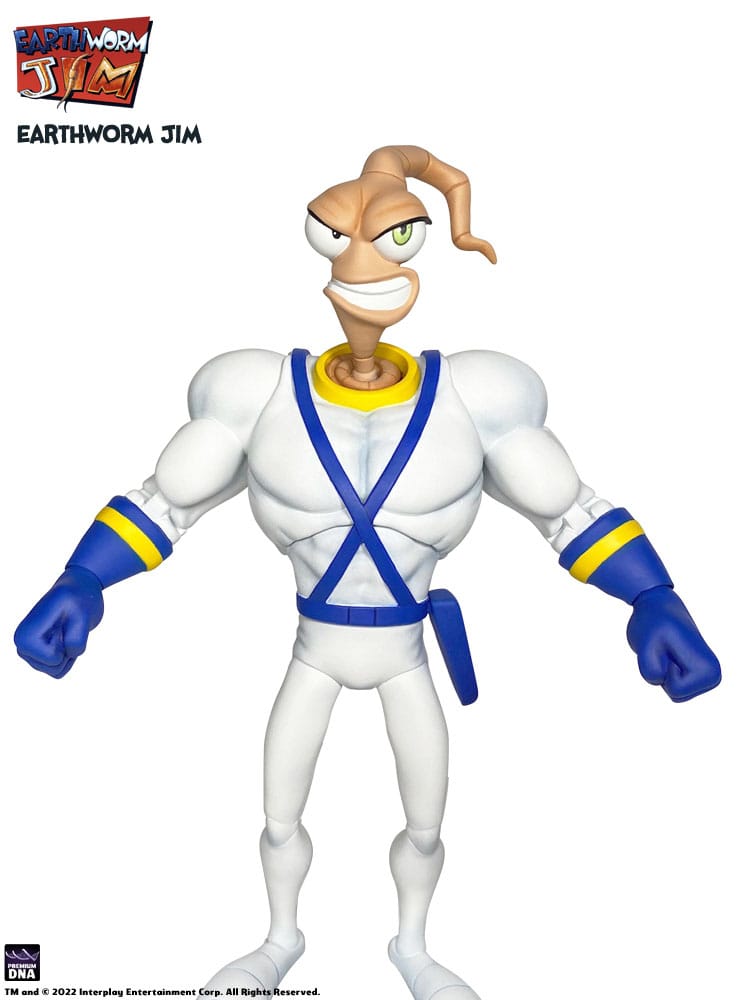 Earthworm Jim Accessory Pack Wave 1: Worm Body &amp; Jim Heads