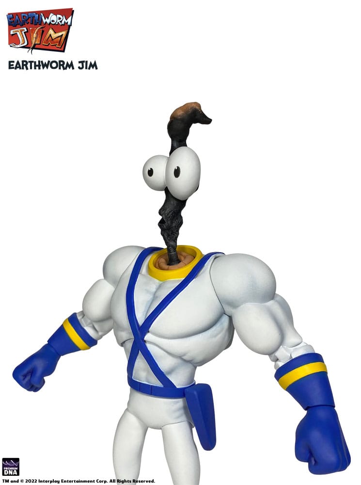 Earthworm Jim Accessory Pack Wave 1: Worm Body &amp; Jim Heads