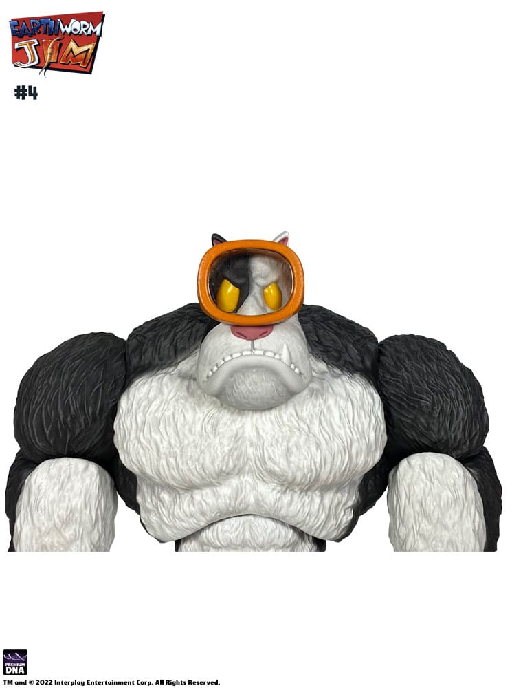 Action figure Earthworm Jim Onda 1: Bob il pesce rosso assassino e n. 4 15 cm