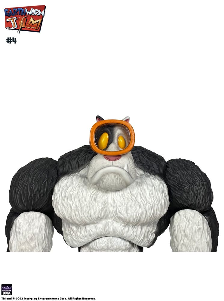 Action figure Earthworm Jim Onda 1: Bob il pesce rosso assassino e n. 4 15 cm